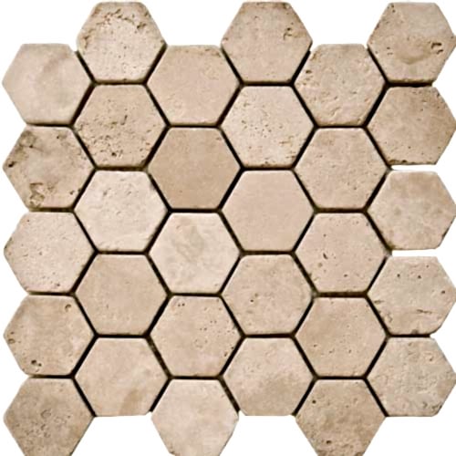 TEM 126																							 Mesh Mounted Mosaic Antique Collection																					