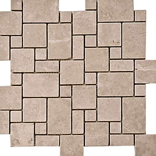 TEM 133																							 Mesh Mounted Mosaic Antique Collection																					