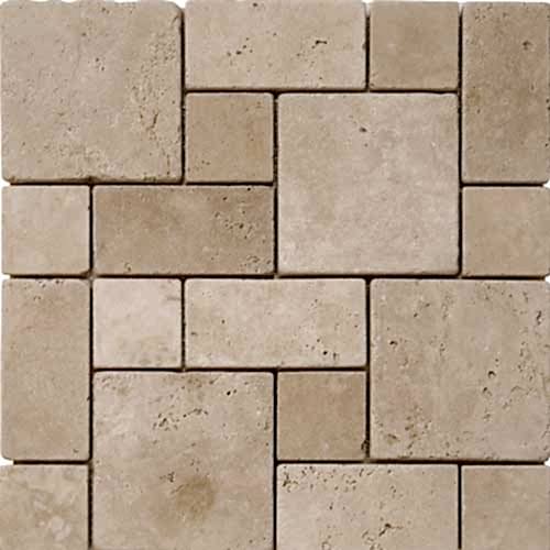 TEM 134																							 Mesh Mounted Mosaic Antique Collection																					