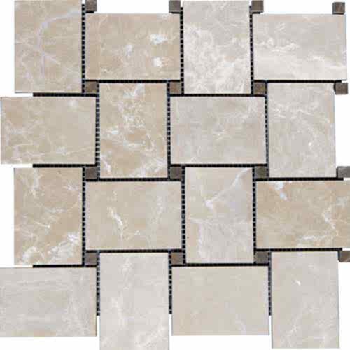 TEM 156																							 Mesh Mounted Mosaic Antique Collection																					