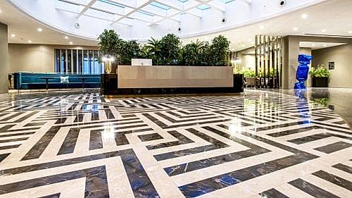 Highrise City Apartments																						 Residence Flooring Table								 Rosalia Light Crema Extra Brown Leather Affumicato Silver Travertine Verde Guatamala Green Diabaz Palissandro Classic							
														