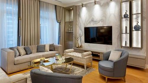 Emaar Residence																						 House Table								 Calacatta Lucina Extra Pantera Grigio							
														