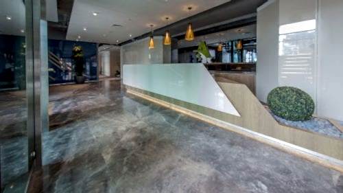 Headquarters Official&nbsp;Residence																						 Table Office								  Black Diamond Forest Brown Brushed Aegean White							
														