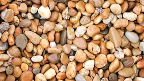 Galets																							 Pebble, Exterior Decorative Stone Antique Collection																					