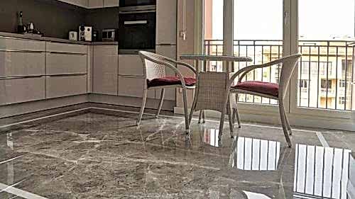 Modern Residence																						 House Bathroom Kitchen								  Thassos Sahara Noir							
														