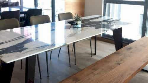 Bianco Lasa Macchia Vecchia Table																						 Table															
														