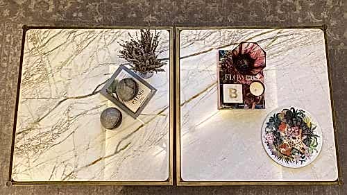 Dolomite Spider Coffee Table																						 Table															
														