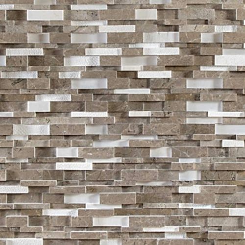 Ledger																							 Mesh Mounted Mosaic Antique Collection																					