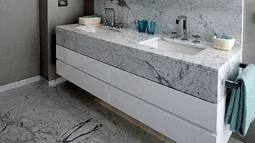Armani Residence Apartments																						 Residence Bathroom Kitchen								 Carrara							
														