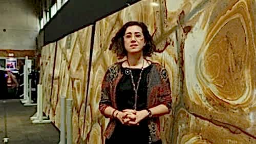 Meeting with architect Ozlem Guven in London																					