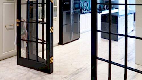 Aegean White Kitchen																						 House Kitchen Flooring								 Aegean White							
														