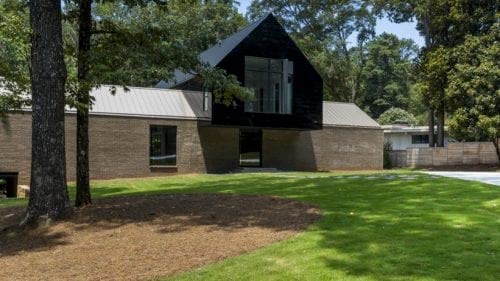 Symphony Show House							 House Bathroom Kitchen Flooring Fireplace							 Bluette Tundra Blue Pietra Grey Aegean White Calacatta Lucina Extra Fusion Wow Grey Diano Vein Cut Portoro Gold